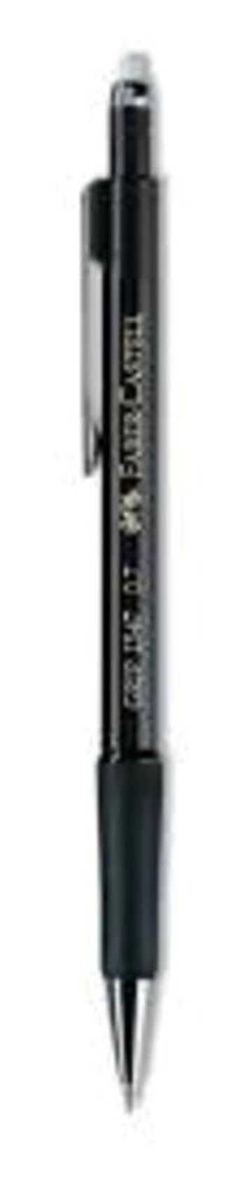 Faber-Castell Grip 1347 99 Silgili Metal Metalik Siyah 0.7 mm Versatil Kalem