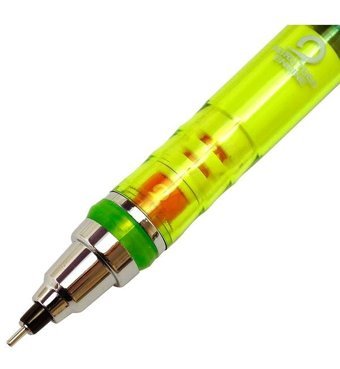 Uni-Ball Kuru Toga Silgili Metal Metalik Yeşil 0.5 mm Versatil Kalem