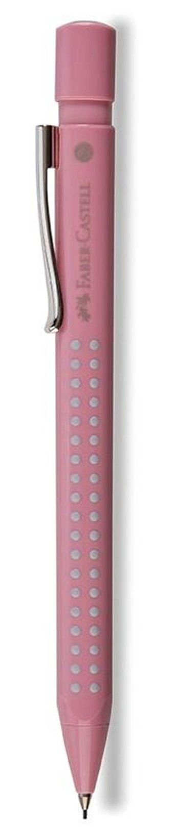 Faber-Castell Grip Silgili Metal Metalik Pembe 0.7 mm Versatil Kalem