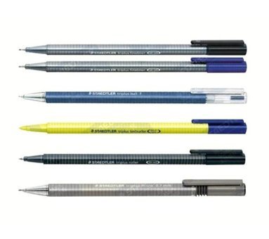 Staedtler Silgili Plastik Metalik Çok Renkli 0.4 - 0.5 - 0.7 mm Versatil Kalem