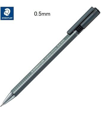 Staedtler Tri Plus 774 Metal Metalik Gri 0.5 mm Versatil Kalem