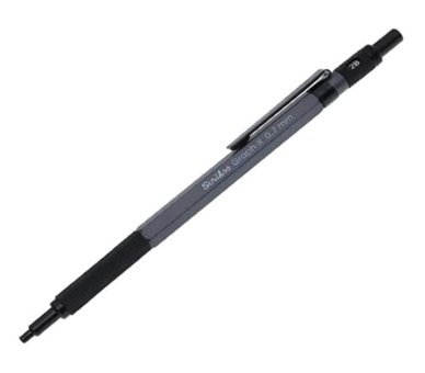 Scrikss Graph-X Silgili Krom Metalik Antrasit 0.7 mm Versatil Kalem