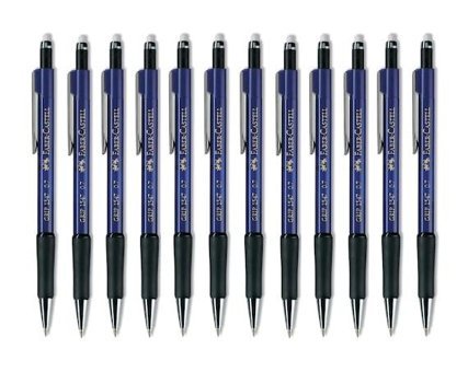 Faber-Castell Grip 1347 Metal Metalik Mavi 0.7 mm Versatil Kalem