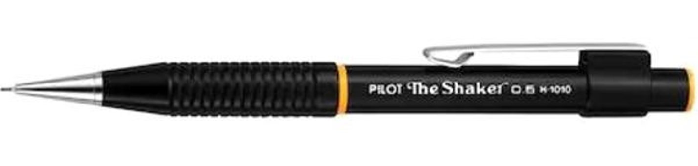 Pilot H-1010 Silgili Metal Metalik Siyah 0.5 mm Versatil Kalem