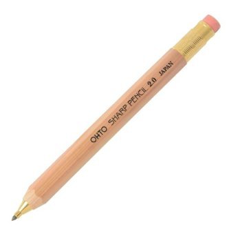 Ohto Wooden APS-680E Silgili Metal Metalik Ahşap 2.0 mm Versatil Kalem