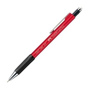 Faber-Castell 1347 Silgili Metal Metalik Kırmızı 0.7 mm Versatil Kalem