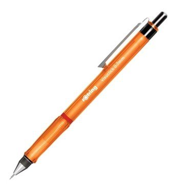 Rotring Visuclick 2089092 Silgili Krom Metalik Turuncu 0.7 mm Versatil Kalem