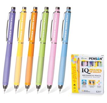 Pensan Iq 21130 Silgili Metal Metalik Çok Renkli 0.5 mm Versatil Kalem