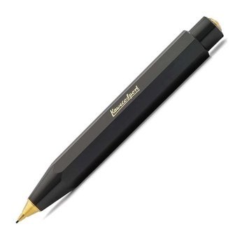 Kaweco Classic Sport Silgili Aliminyum Metalik Siyah 0.7 mm Versatil Kalem