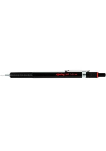 Rotring 300-1904724 Silgili Krom Metalik Siyah 0.7 mm Versatil Kalem
