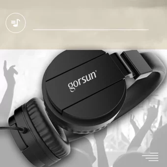 Gorsun Mikrofonlu 3.5 Mm Jak Kablolu Kulaklık Mavi