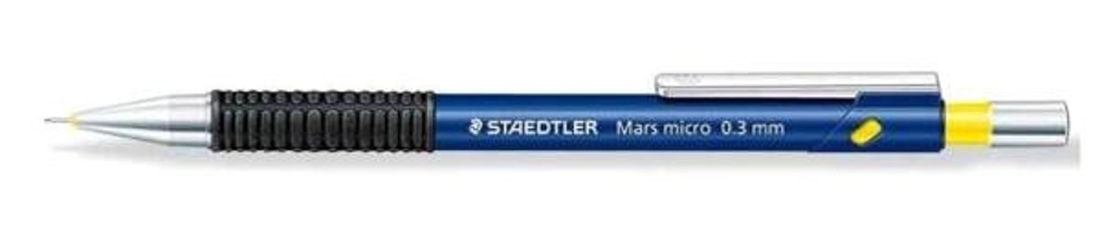 Staedtler Mars Micro Silgili Metal Metalik Lacivert 0.3 mm Versatil Kalem