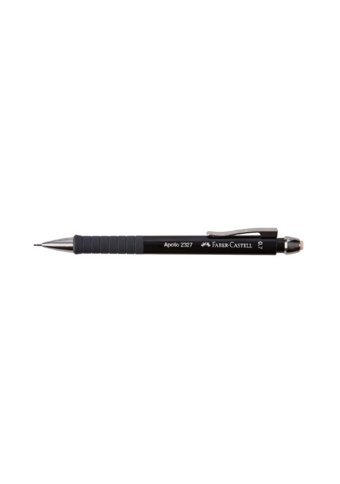 Faber-Castell Apollo Silgili Metal Metalik Siyah 0.7 mm Versatil Kalem