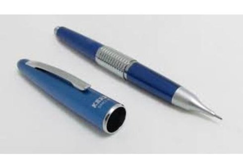 Pentel Kerry Silgili Metal Metalik Siyah 0.5 mm Versatil Kalem