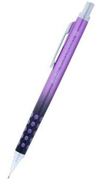 Scrikss Full Point Silgili Krom Metalik Mor 0.5 mm Versatil Kalem