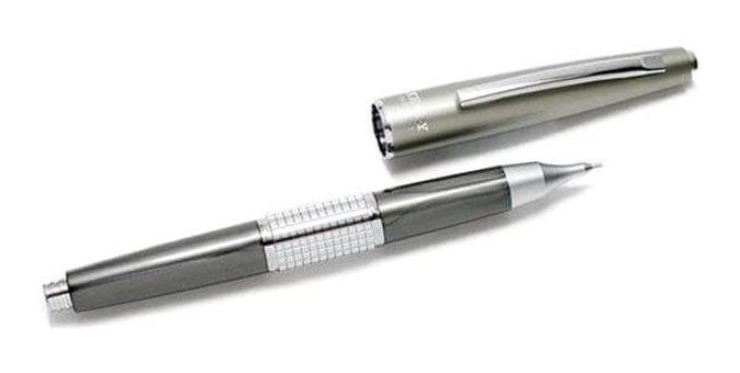 Pentel Kerry Silgili Metal Metalik Gri 0.5 mm Versatil Kalem