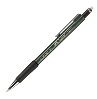 Faber-Castell Grip 1347 63 Silgili Metal Metalik Yeşil 0.7 mm Versatil Kalem
