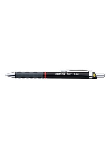 Rotring Tikky Rd 1904694 Silgili Metal Metalik Siyah 0.7 mm Versatil Kalem
