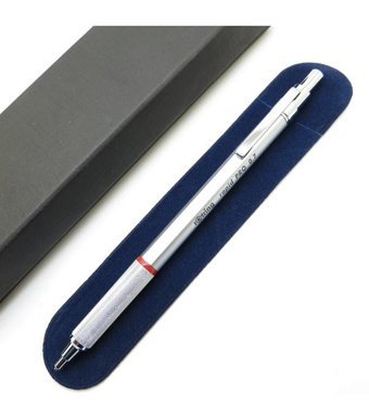 Rotring Rapid Pro Silgili Krom Metalik Krem 0.7 mm Versatil Kalem