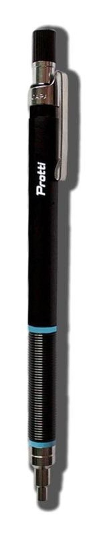 Penac Protti PRC-107 Silgili Plastik Metalik Mavi 0.7 mm Versatil Kalem