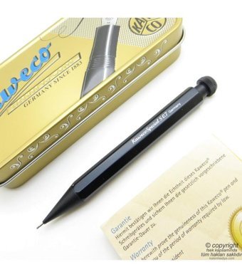Kaweco Special Silgili Aliminyum Metalik Siyah 0.7 mm Versatil Kalem