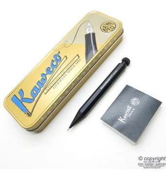 Kaweco Special Silgili Aliminyum Metalik Siyah 0.7 mm Versatil Kalem