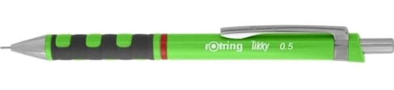 Rotring Tikky Silgili Silikon Neon Yeşil 0.5 mm Versatil Kalem