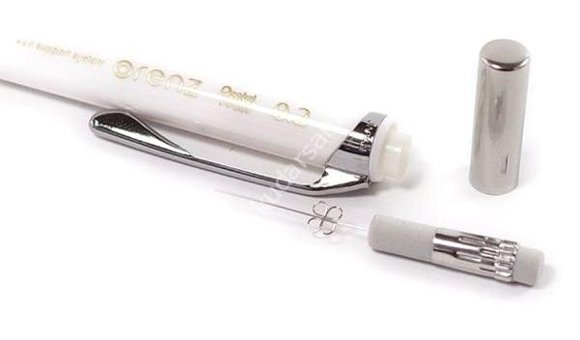 Pentel Orenz Metal Metalik Beyaz 2.0 mm Versatil Kalem