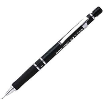 Zuidid Silikon Metalik Siyah 0.7 mm Versatil Kalem