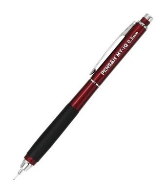 Pensan My Iq Silgili Metal Metalik Bordo 0.5 mm Versatil Kalem