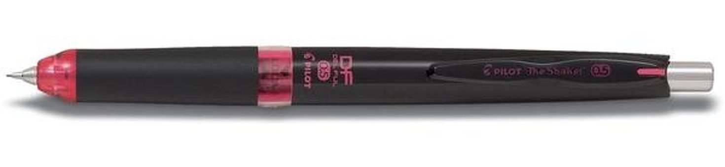 Pilot The Shaker Silikon Metalik Siyah 0.5 mm Versatil Kalem