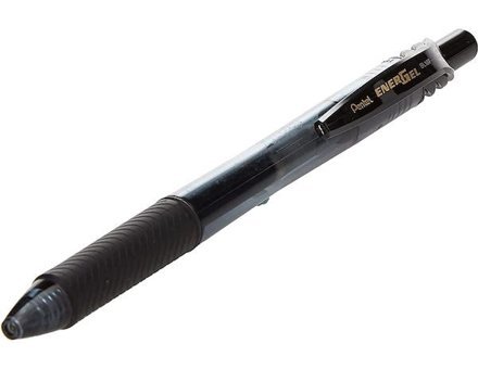 Zweck Energel BL-107-A Silikon Metalik Siyah 0.7 mm Versatil Kalem