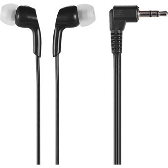 Auvc Silikonlu Mikrofonlu 3.5 Mm Jak Kablolu Kulaklık Siyah