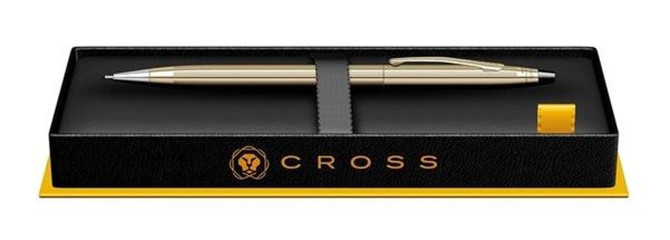 Cross 4503 Silgili Metal Metalik Altın 0.5 mm Versatil Kalem