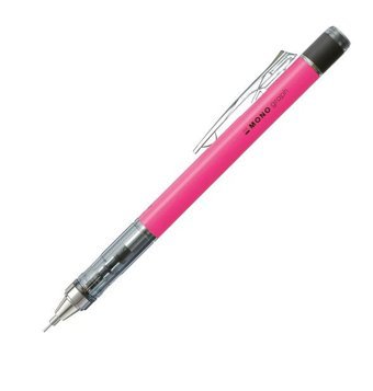 Tombow Mono Graph Silgili Plastik Neon Pembe 0.5 mm Versatil Kalem