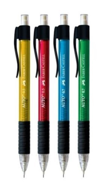 Faber-Castell Auto Silgili Metal Neon Çok Renkli 0.5 mm Versatil Kalem