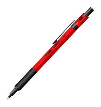 Scrikss Matri-X Silgili Krom Metalik Kırmızı 0.7 mm Versatil Kalem