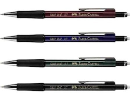 Faber-Castell Grip Silgili Metal Metalik Çok Renkli 0.5 mm Versatil Kalem