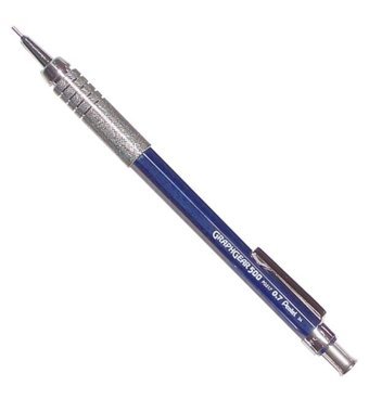 Pentel Graph 500 Silgili Metal Metalik Lacivert 0.7 mm Versatil Kalem