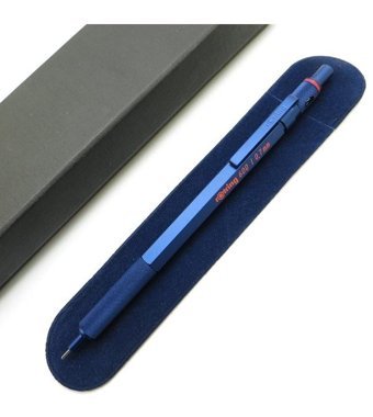 Rotring 600 Silgili Krom Metalik Mavi 0.7 mm Versatil Kalem