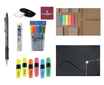 Pensan 1347 Neon Çok Renkli 0.7 mm Versatil Kalem