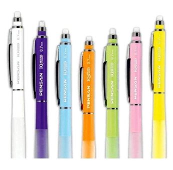 Pensan Iq Plus Silgili Metal Metalik Mavi 0.7 mm Versatil Kalem