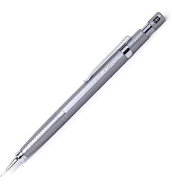 Zuidid Metal Metalik Gri 0.3 mm Versatil Kalem
