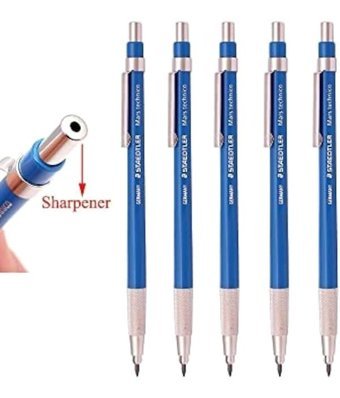Staedtler Mars Technico 780-C Silgili Metal Metalik Mavi 2.0 mm Versatil Kalem