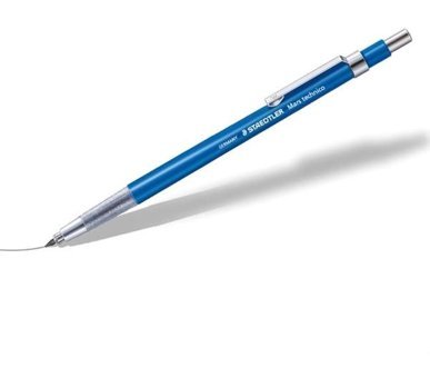 Staedtler Mars Technico 780-C Silgili Metal Metalik Mavi 2.0 mm Versatil Kalem