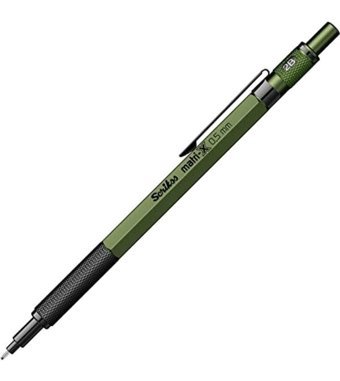 Scrikss Matri-X Silgili Metal Metalik Yeşil 0.5 mm Versatil Kalem