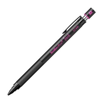 Scrikss Track Silgili Krom Metalik Pembe 0.7 mm Versatil Kalem