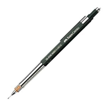 Faber-Castell Tk Fine Silgili Metal Metalik Yeşil 0.9 mm Versatil Kalem