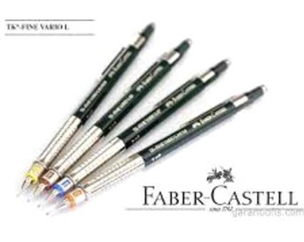 Faber-Castell Tk Fine Silgili Metal Metalik Yeşil 0.3 mm Versatil Kalem