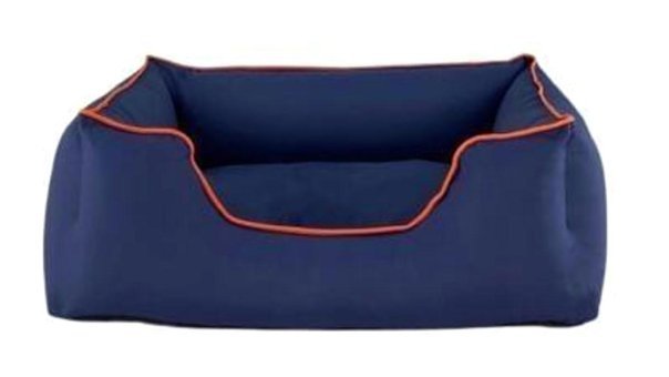 Pet Comfort Alpha Yıkanabilir Orta Irk İç Mekan Köpek Yatağı Lacivert-Turuncu